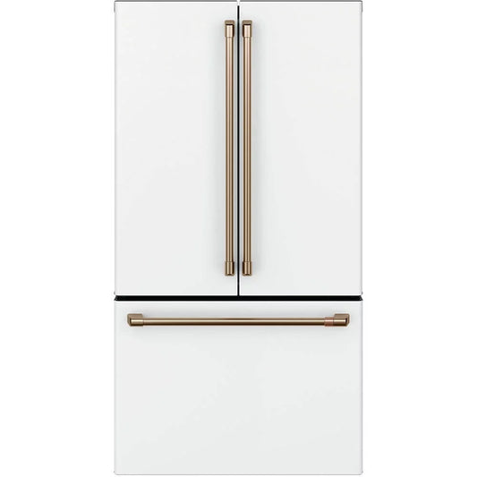 CafeÃÂ CWE23SP2MS1 23 Cu. Ft. Stainless Counter-Depth French Door Refrigerator